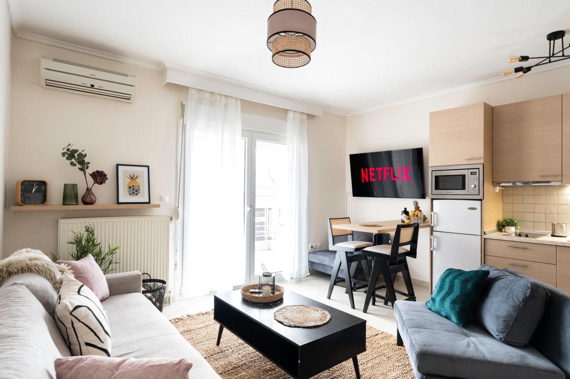 Pomegranate Luxury Penthouse Maisonette With Beautiful Terrace & Free Parking By Binobi ! Saloniki Zewnętrze zdjęcie