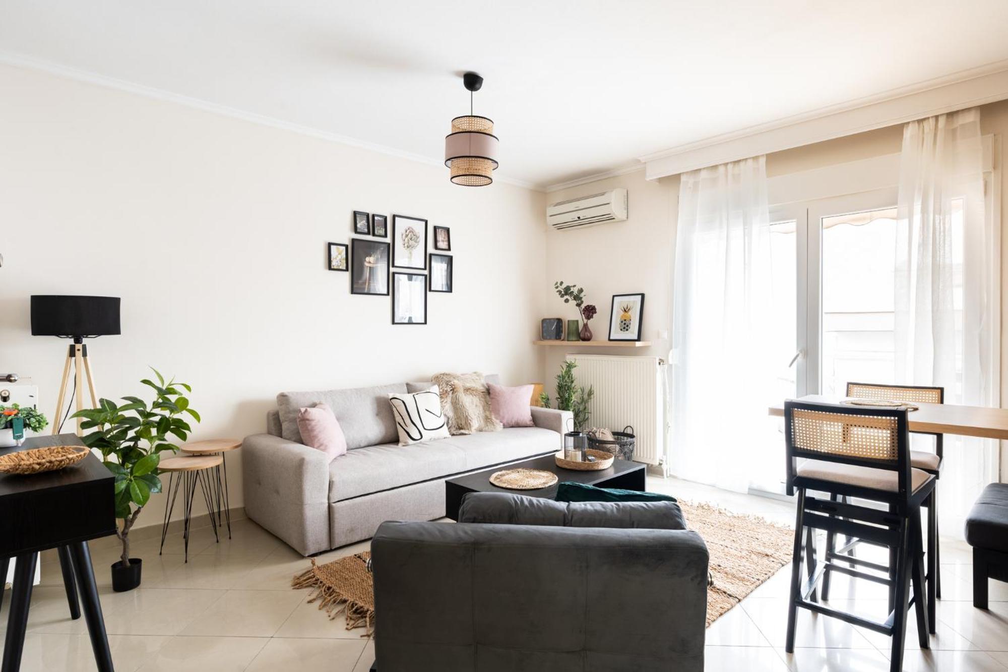 Pomegranate Luxury Penthouse Maisonette With Beautiful Terrace & Free Parking By Binobi ! Saloniki Zewnętrze zdjęcie
