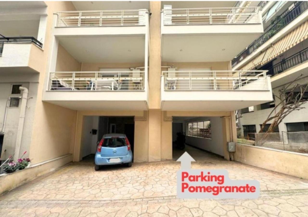 Pomegranate Luxury Penthouse Maisonette With Beautiful Terrace & Free Parking By Binobi ! Saloniki Zewnętrze zdjęcie